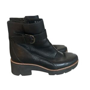 Naturalizer Black Ankle Boots 8 w